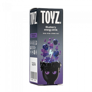 Ар Suprime Toyz STRONG Черничный Энергетик / Blueberry Energy Drink 30-20